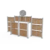 Frontal Pista Multideportiva 20x11m Madera - Imagen 2