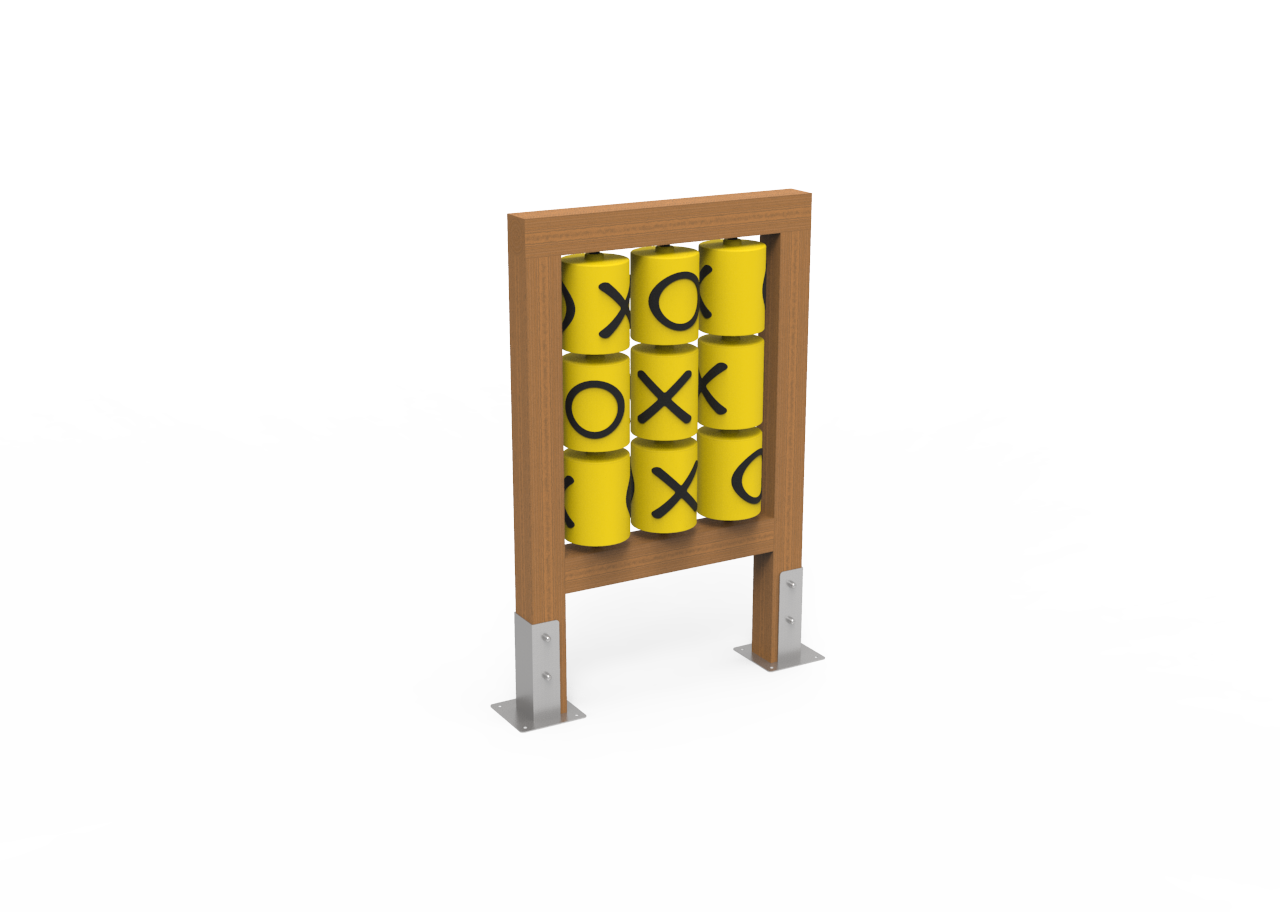 Interactive Tic-Tac-Toe Panel ♿︎