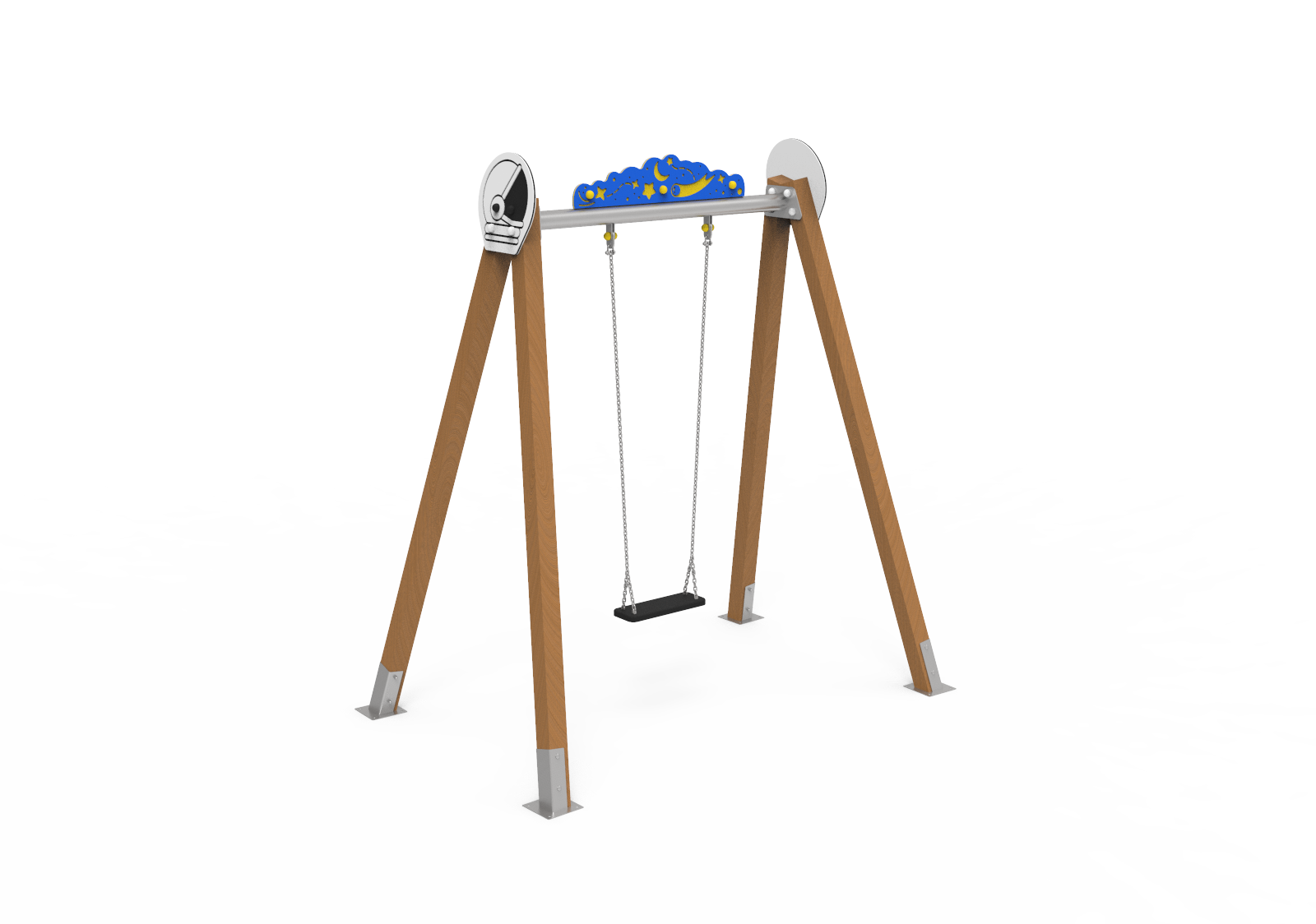 Astro Single Swing with Cradle Seat