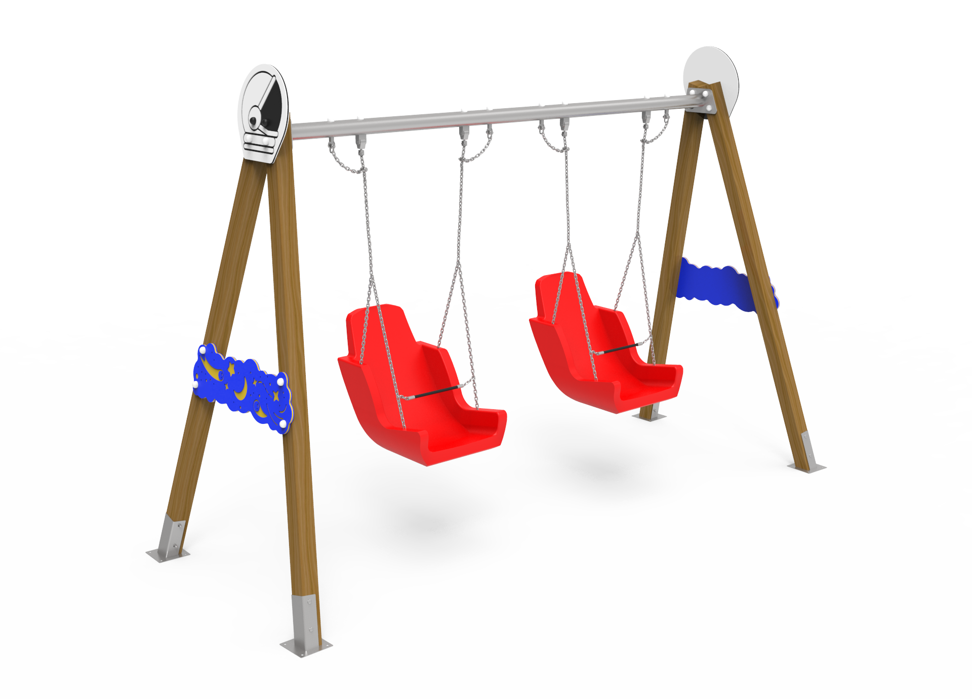 Astro Double Swing with Inclusive Seats ♿︎