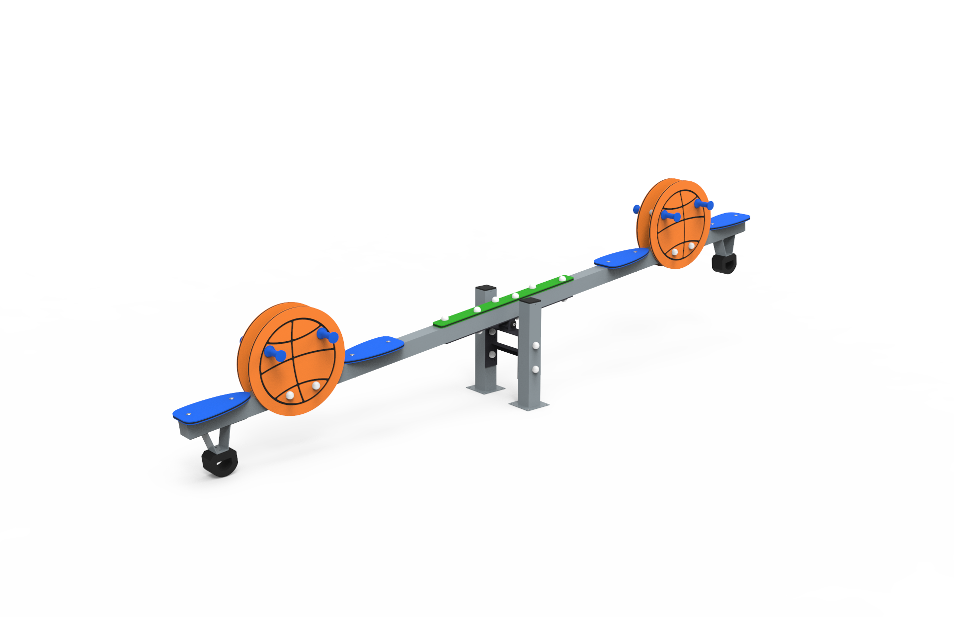 Metallic Sport Seesaw for 4