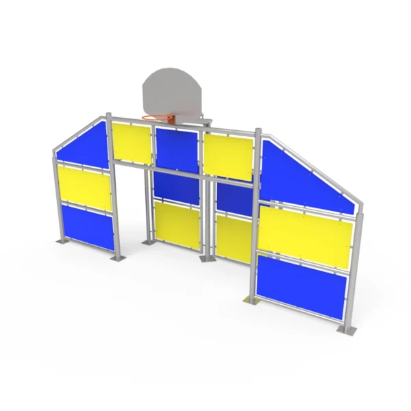 Frontal Multideportivo 20x11m